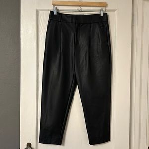 NWT Banana Republic Vegan Leather Pants Size 6S